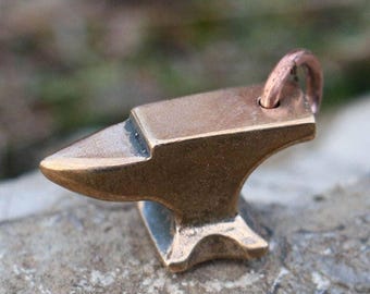 Bronzen smeedijzeren aambeeldhanger