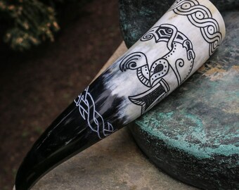 Ragnar Drinking Horn - Etsy