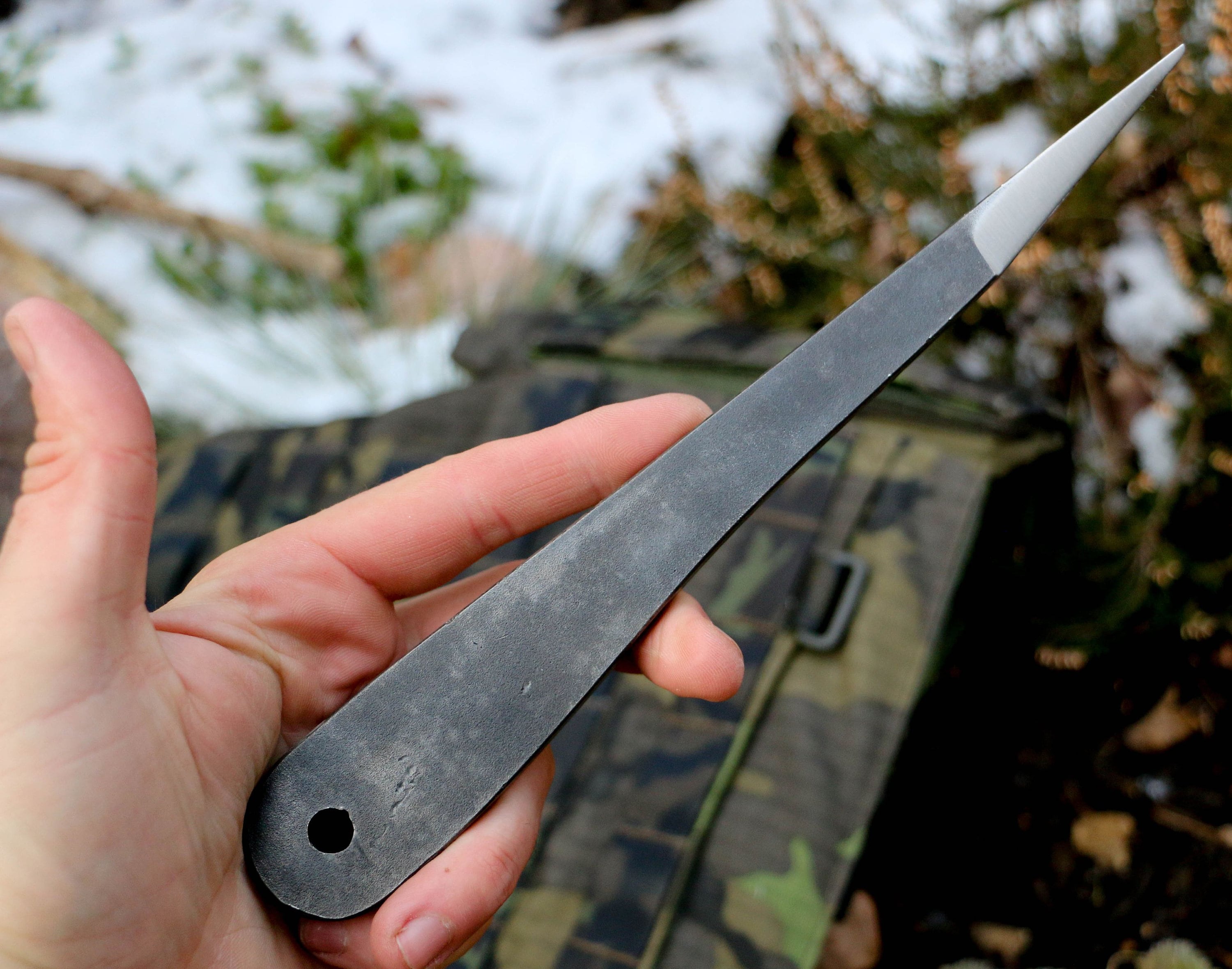 TOP DOG Professional Throwing Knife tested by Adam Celadin Etsy