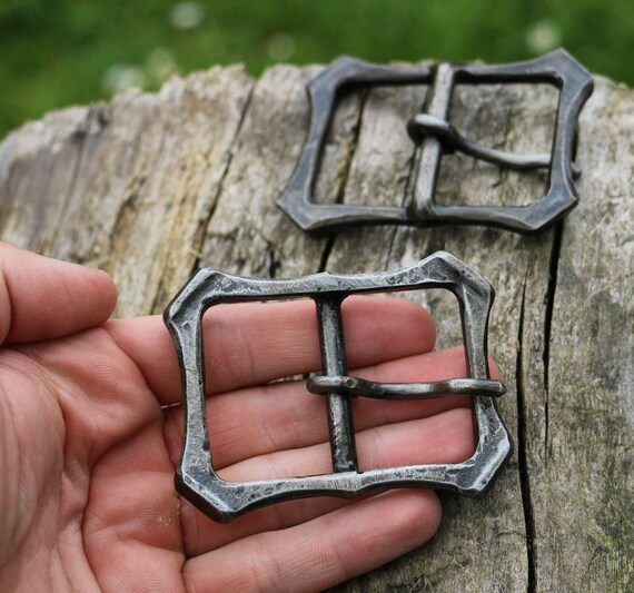 Forged Iron Belt Buckle - Etsy display picture 3