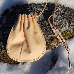 ROMAN LEATHER BAG Pouch Purse Romans Roman Empire Rome Re-enactment Museum Replica Antiquity Reconstruction Netherlands Holland Bag Larp Sca