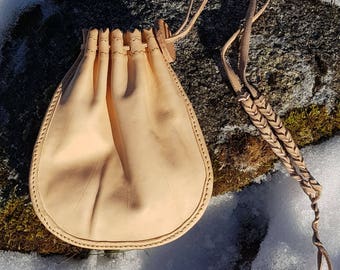 ROMAN LEATHER BAG Pouch Purse Romans Roman Empire Rome Re-enactment Museum Replica Antiquity Reconstruction Netherlands Holland Bag Larp Sca