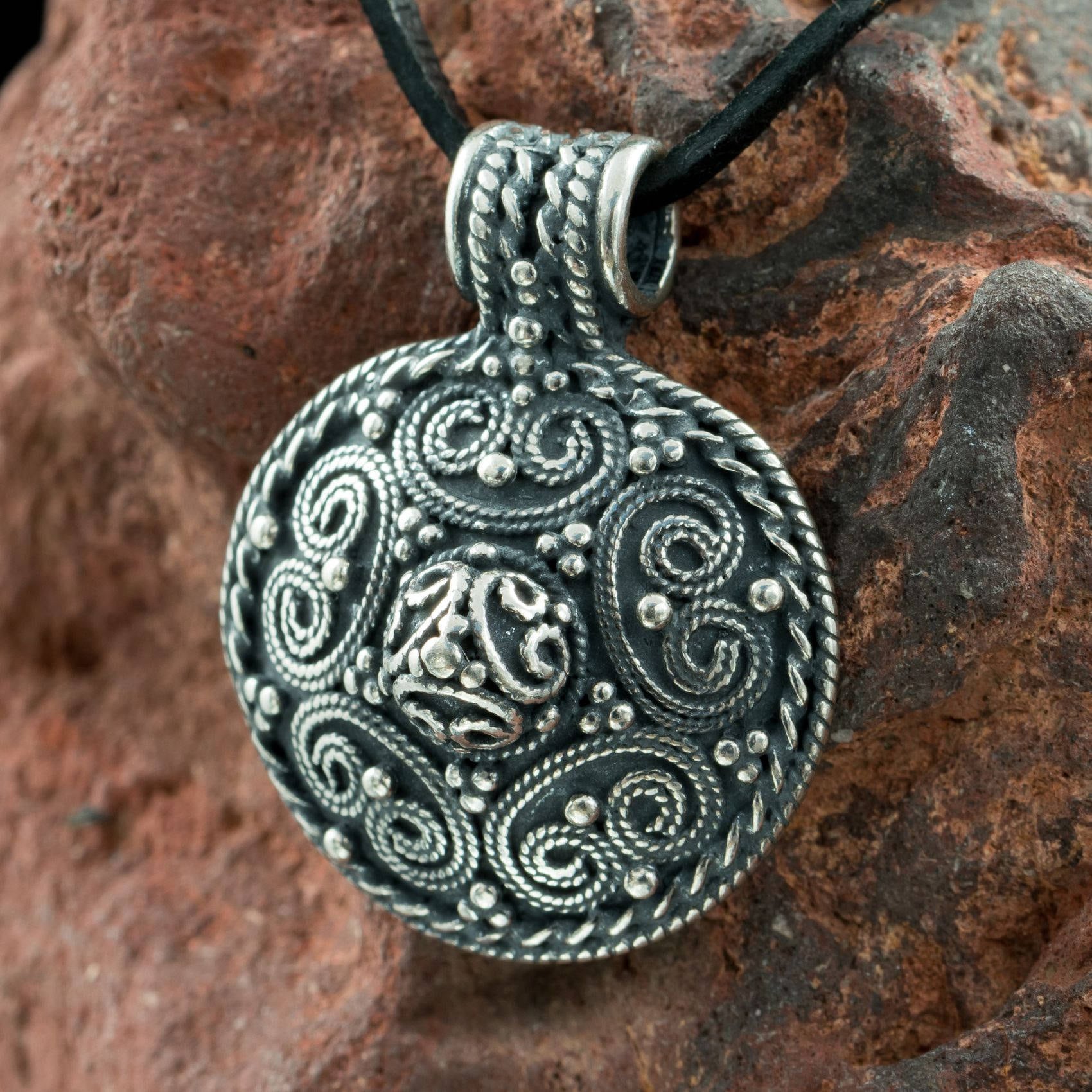VIKING PENDANT Stora Ryk Färgelanda Sweden SILVER Museum