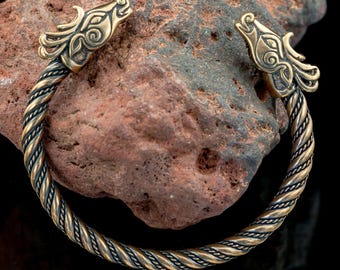 Bronze Celtic Deer Bracelet - Fianna