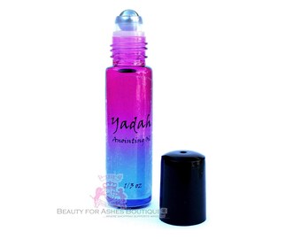 Yadah Confession of Praise Anointing Oil Used on Beauty for Ashes®  Worship Flags Pure Special Blend Concentrate Prayer Roll-On 1/3 oz USA