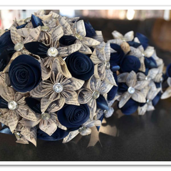 Paper Bridal Bouquet Etsy
