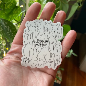 All bodies NEW version sticker