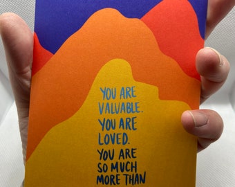 You are blank notecard