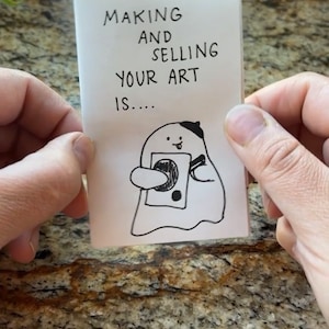 Making and selling your art zine