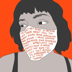 Masker 8x10 print