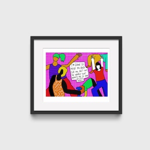 Move your body 8x10 print