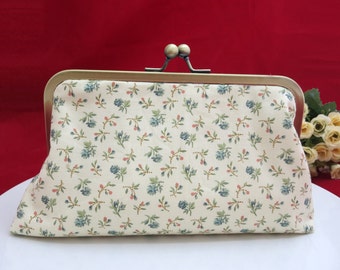 Clutch Purse with floral pattern, Bridesmaids purse, Wedding party purse, Gifts for her