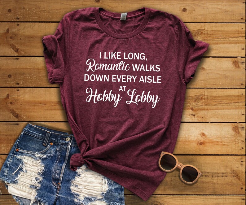 NEW Long Walk in Hobby Lobby Triblend Shirts in 3 Colors Etsy