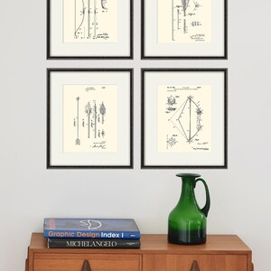 Archery Patent Art Print: Vintage Bow and Arrow Poster