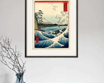 Japanese art print poster old prints Wall poster art home decor wall art print antique prints japan poster japanese decor asian decor