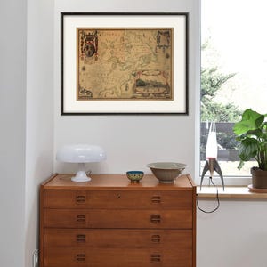 Canada map print map vintage old maps Antique map poster map wall home decor wall map Canada print old prints Canada decor large map