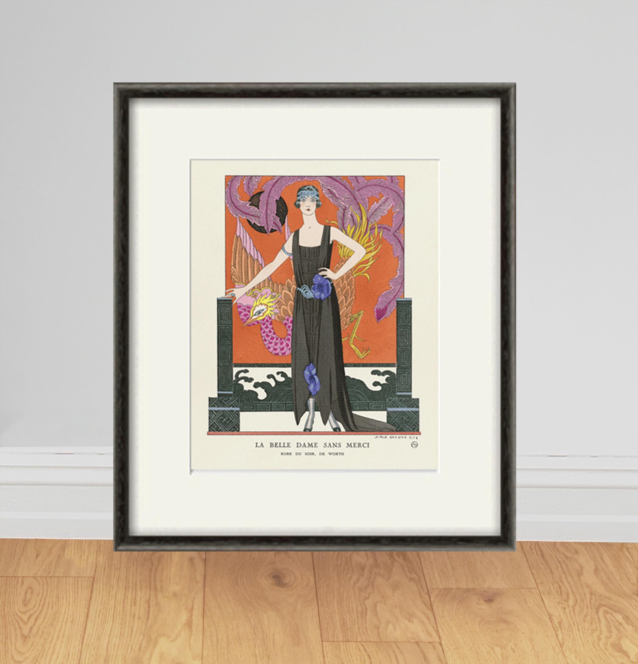 French Art Deco Fashion Print: George Barbier Illustration - Etsy