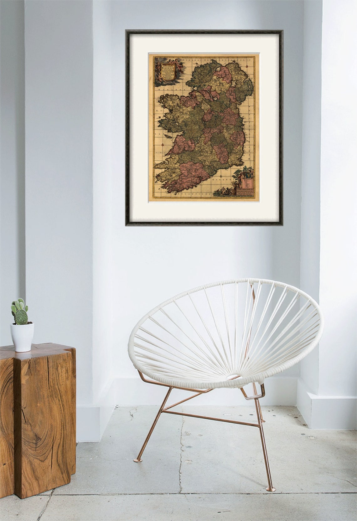 Ireland Map Print Map Vintage Old Maps Antique Map Poster Map | Etsy