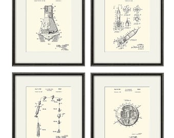 Space art print patent art print Wall poster art Space Wall Art NASA art print Astronaut art print poster space art print vintage wall art