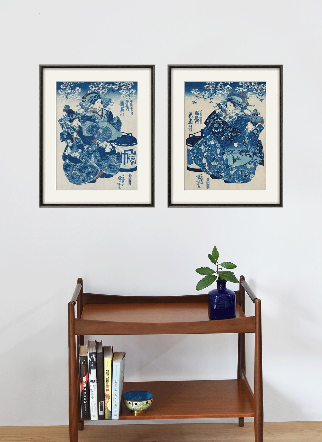 Japanese Art Print Poster Old Prints Wall Poster Art Home Decor Wall ...