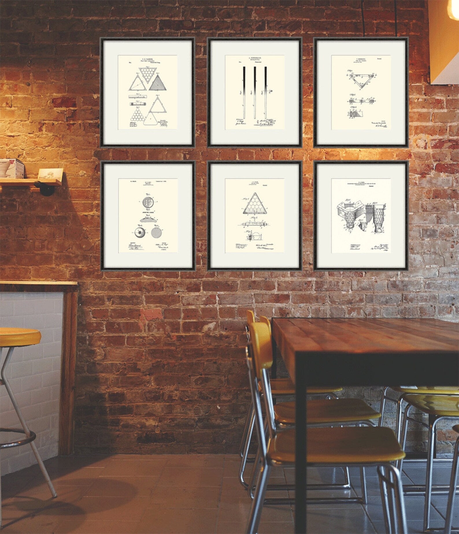 Billards Art Patent Print Pool Ball Art Print Patent Poster Etsy