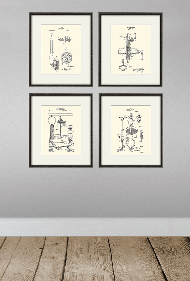 Bathroom Patent Art Print Bathroom Art Print Patent Poster Bathroom Wall Art Vintage Bathroom Decor Bathroom Prints Bathroom Sign Toilet Art Art Collectibles Etchings Engravings Gkjwonosaricom