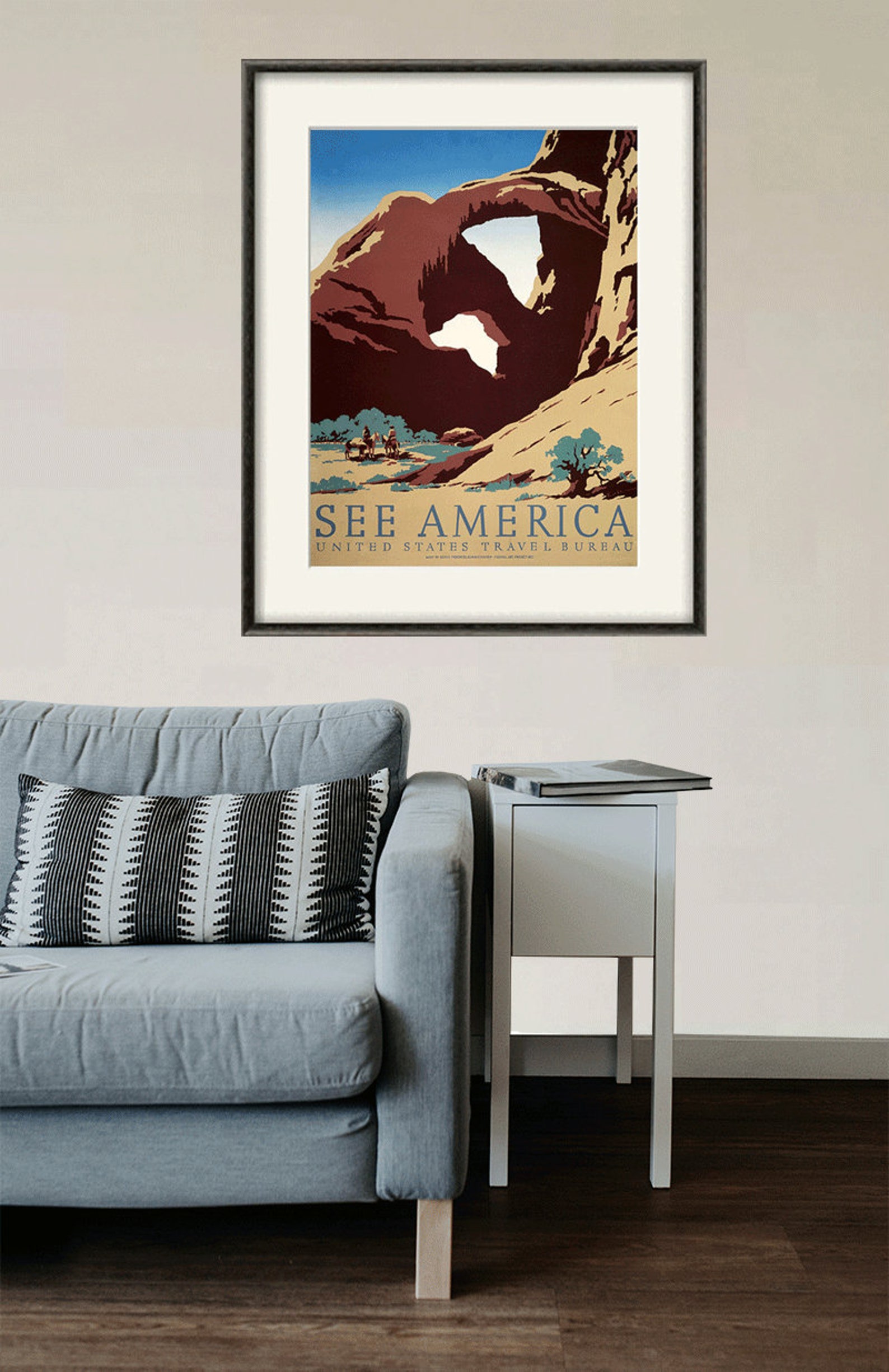 National Park Print Travel Print Travel Poster Wall Poster Art - Etsy