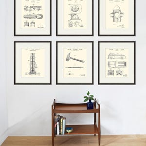 Firefighter art Patent print Firefighter print firefighter decor   patent poster fireman wall art vintage patent art print Boys Room Art