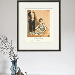 Cartel publicitario francés vintage, impresión artística art déco, impresión art déco de pared francesa, arte publicitario, póster art déco francés, arte publicitario
