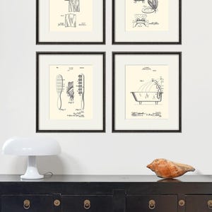 Toilet Paper Patent Art Print Bathroom Art Print Patent Poster Bathroom ...