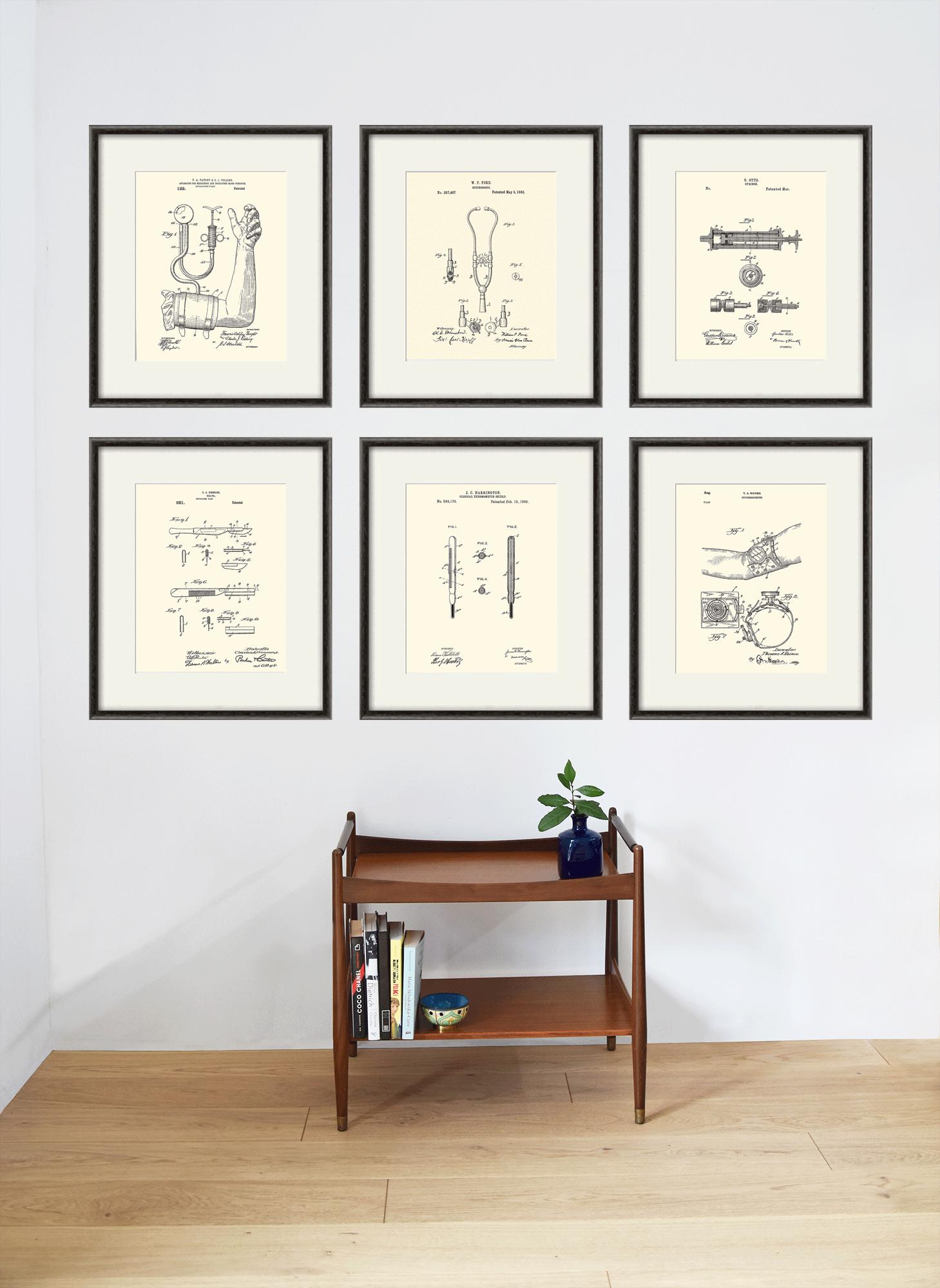Doctors Patent art print doctor art print doctors decor medical art print patent poster medical wall art vintage doctor gift  hospital art