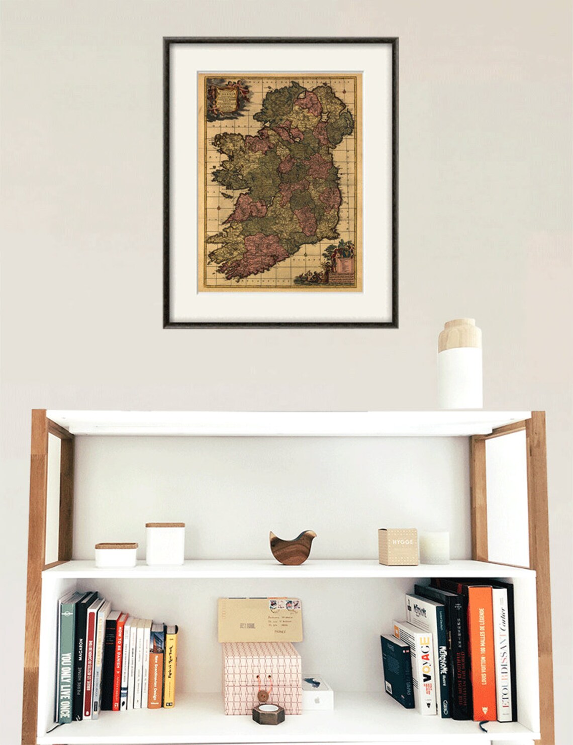 Ireland Map Print Map Vintage Old Maps Antique Map Poster Map | Etsy