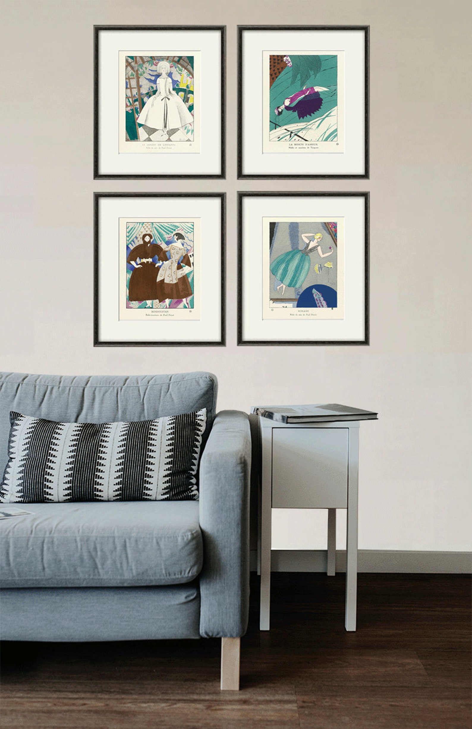 Art Deco Wall Art Deco Print Fashion Prints French Art Deco Etsy