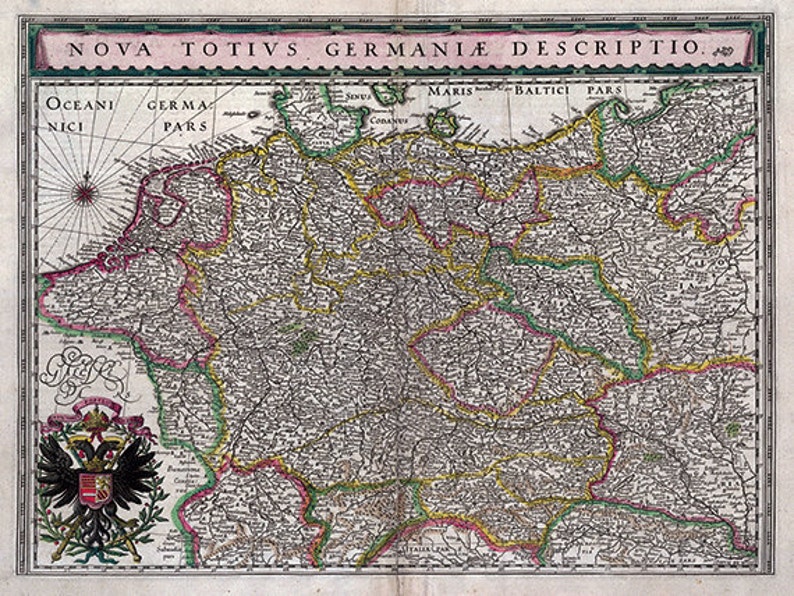 German map print map traditional previous maps Antique map poster map wall household decor wall map german print previous prints german decor Germany Map graphic relating to Printable Maps of Germany called German map print map common aged maps Antique map poster map wall dwelling decor wall map german print outdated prints german decor Germany Map