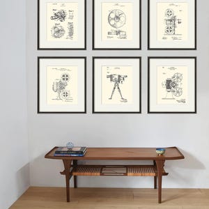 Movie Art Print patent cinema art Movie patent poster movie wall art vintage movie decor Cinema Decor Movie Camera movie room decor Film art
