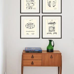 Record Player art patent art print music art print patent poster vinyl wall art vintage music room decor vinyl print Headphones music poster