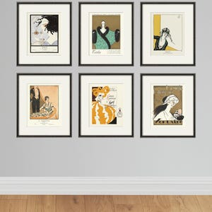 Französische Werbung vintage Ad Poster Art-Deco-Kunstdruck Französische Wand Art-Deco-Druck Werbung Kunst Französisches Art-Deco-Plakat Werbekunst