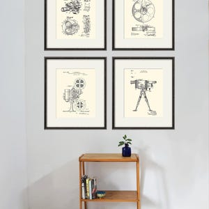 Movie Art Print patent cinema art Movie patent poster movie wall art vintage movie decor Cinema Decor Movie Camera movie room decor Film art