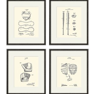 Baseball art print Patent print baseball print Art Print patent poster sports wall art vintage sports decor baseball gifts baseball decor