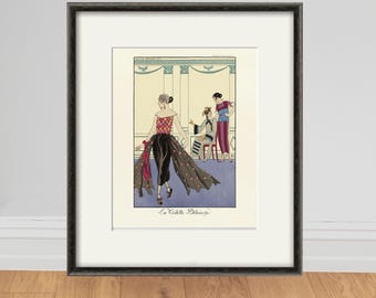 George Barbier Art Deco Fashion Illustration Print - French Vintage Poster