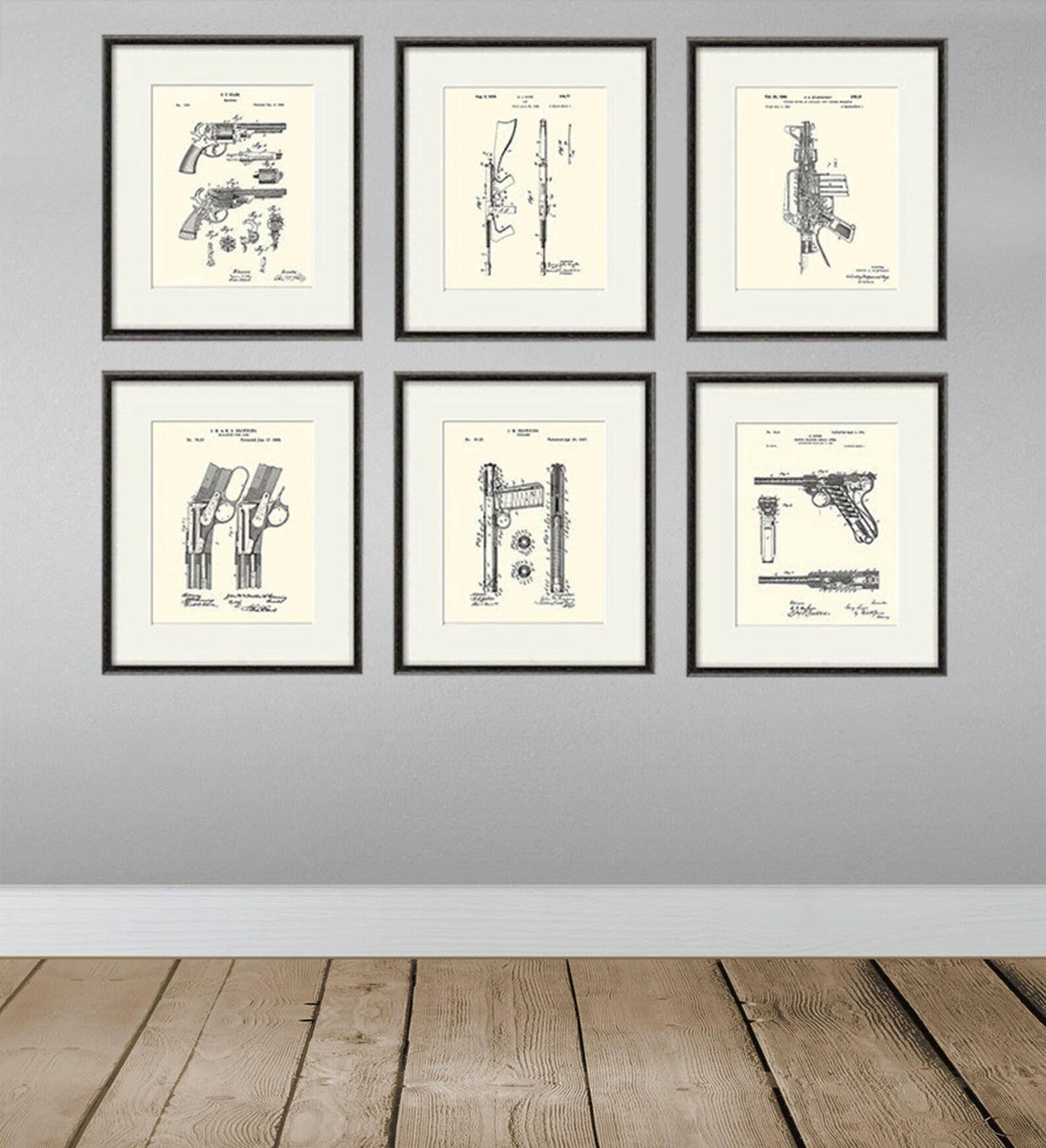 Gun Art Vintage Patent Print Military Art Print Patent Poster - Etsy