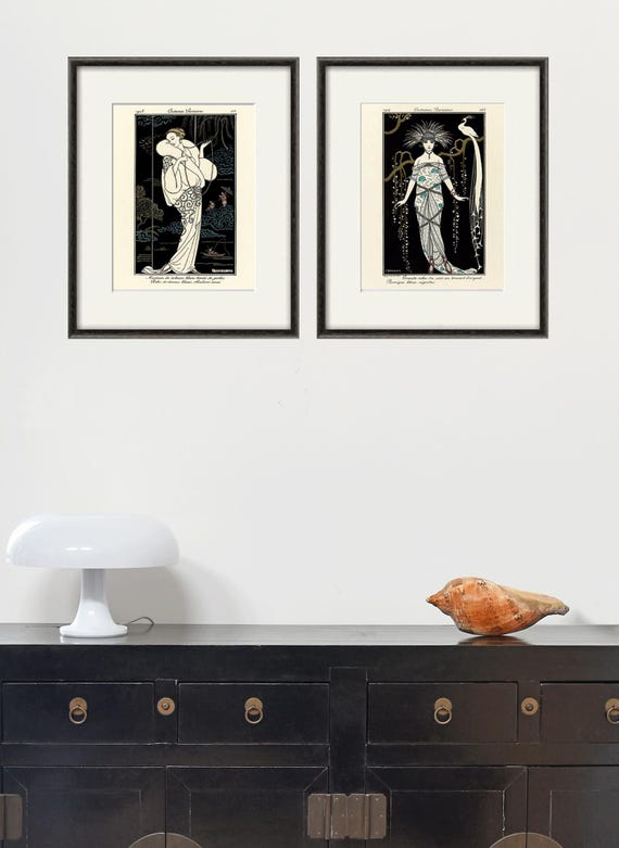 Art Deco Fashion Print: Vintage French Art Poster - Etsy Canada