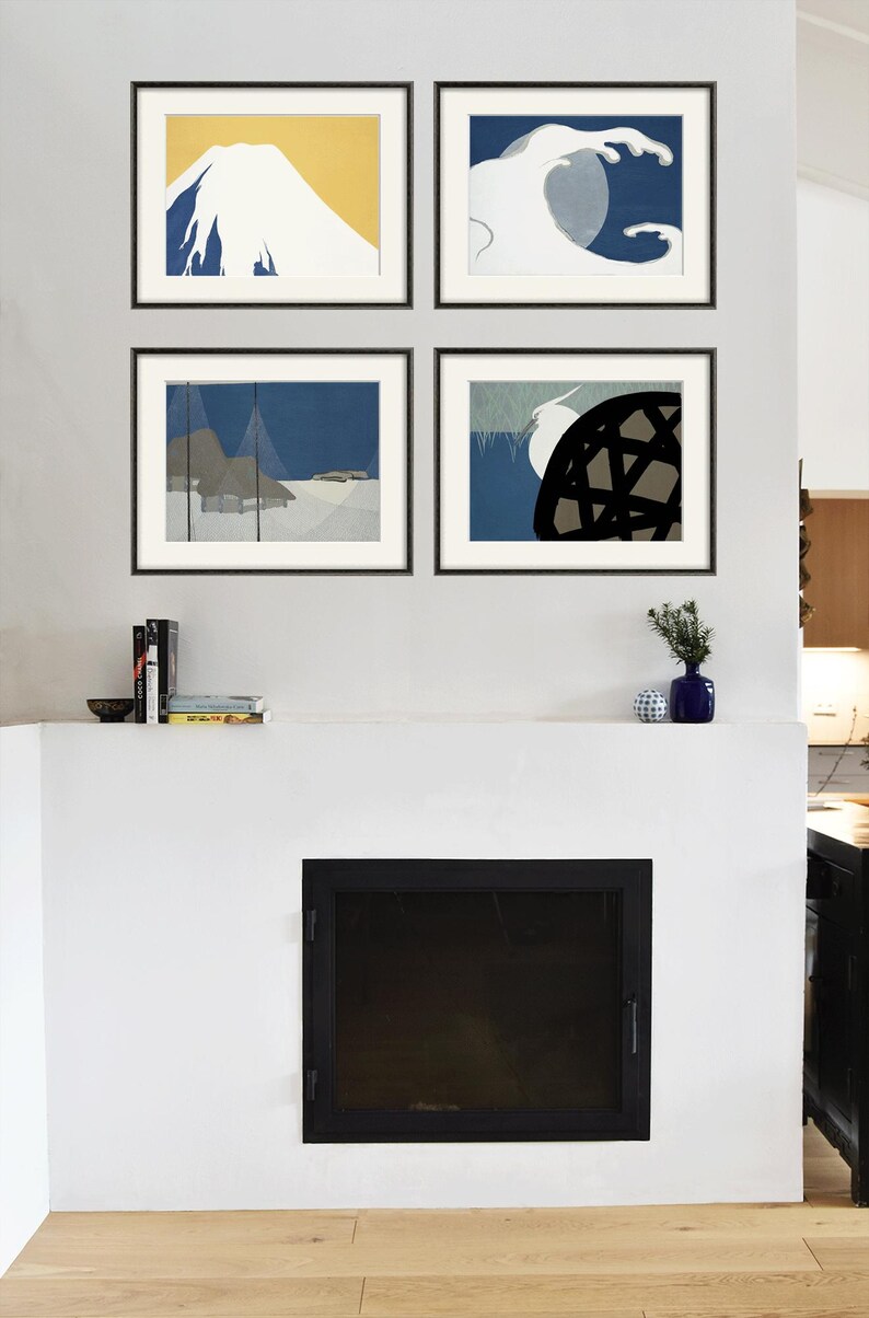 Kamisaka Sekka Japanese Art Print Set: Antique Asian Decor image 7