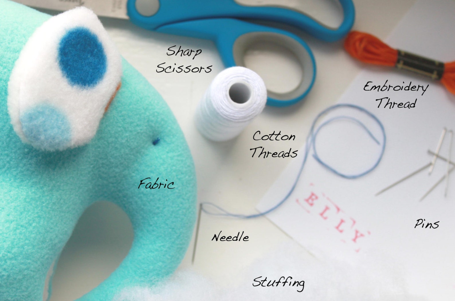 Elephant Sewing Pattern PDF Etsy