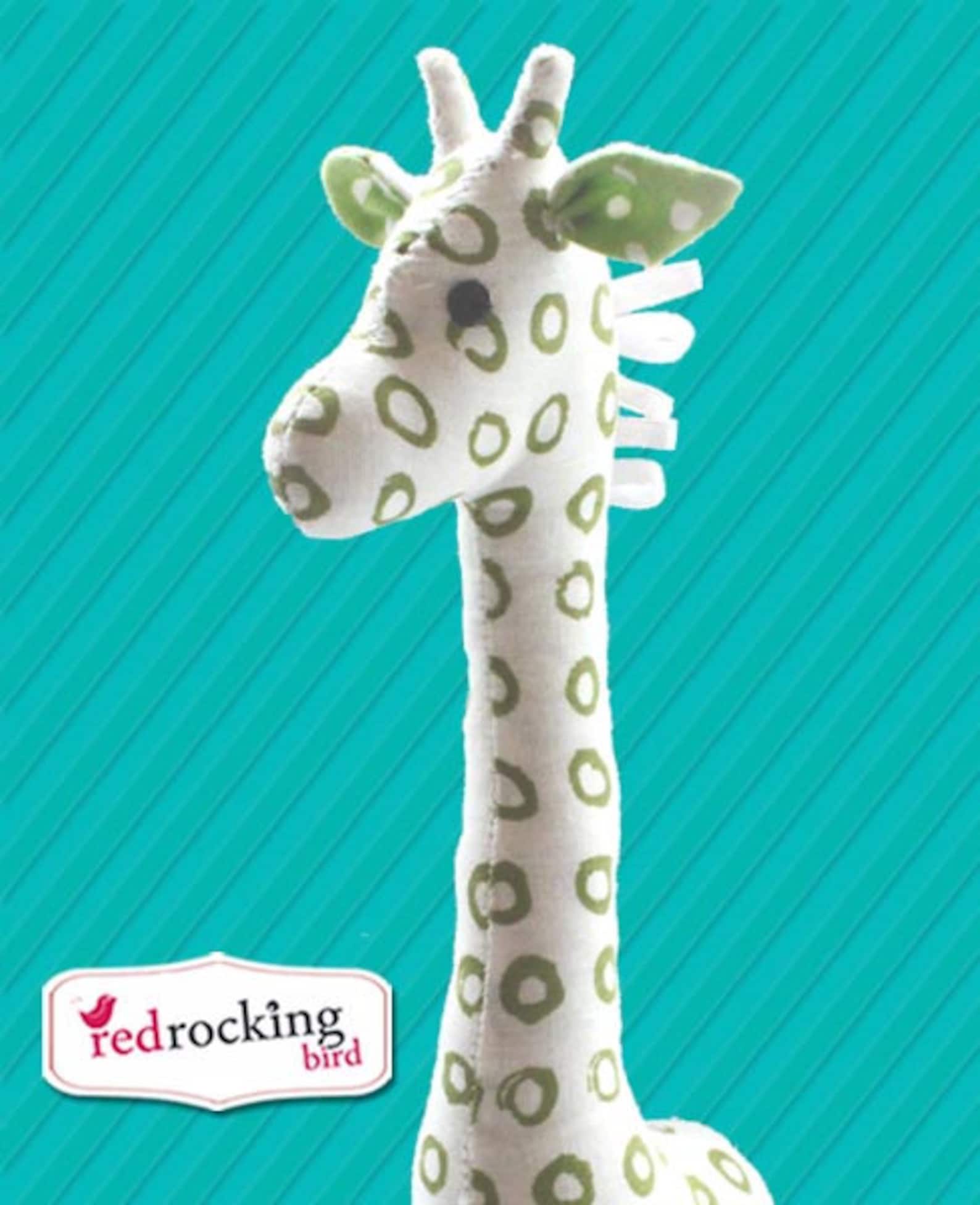 Giraffe Sewing PATTERN 41cm Tall Etsy