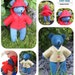 Teddy Bear Sewing PATTERN - With Jacket - Etsy