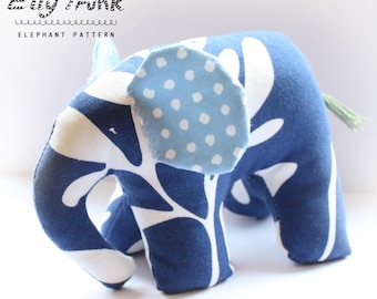 Elephant Sewing Pattern - PDF