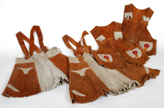 Vintage Childrens Clothes Western Outfits & Photog