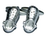 Fun Silver Croc Clog Shoes Cuff Links Cufflinks