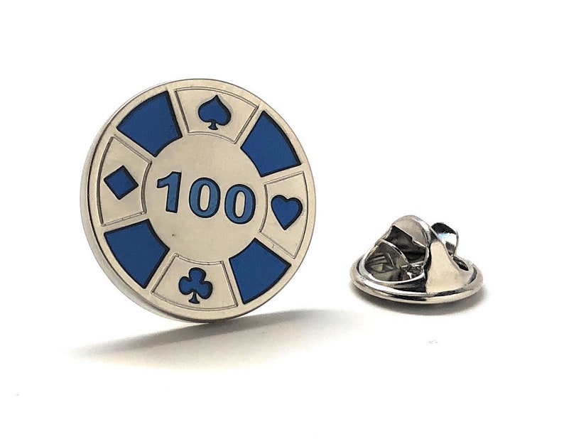 Las Vegas Poker Chip Enamel Pin Full Stack of Aces Lapel Pin Etsy